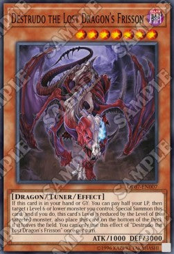 Destrudo the Lost Dragon's Frisson⁣ - OTS Tournament Pack 7⁣ (Super Rare)⁣ [007]