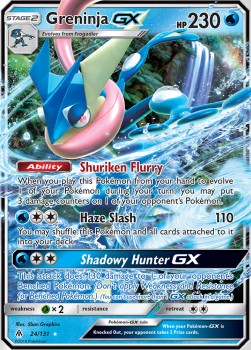 Greninja GX⁣ - Forbidden Light⁣ (Ultra Rare)⁣ [24]