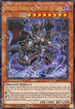 Darkest Diabolos, Lord of the Lair⁣ - Structure Deck: Lair of Darkness⁣ (Ultra Rare)⁣ [001]