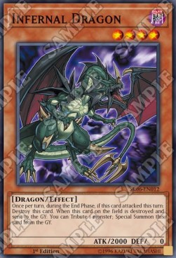 Infernal Dragon⁣ - Structure Deck: Lair of Darkness⁣ (Common)⁣ [012]