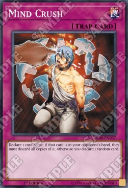 Mind Crush - Structure Deck: Lair of Darkness (Common) [SR06-037]