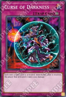Curse of Darkness⁣ - Structure Deck: Lair of Darkness⁣ (Common)⁣ [039]