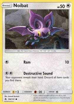 Noibat - Forbidden Light (Common) [FLI-100]