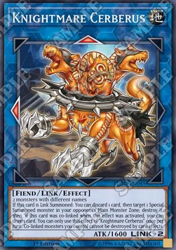 Knightmare Cerberus - Flames of Destruction (Super Rare) [FLOD-045]