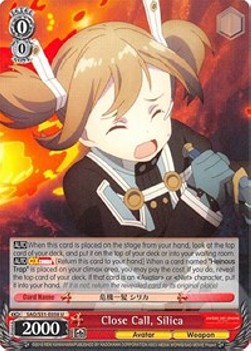 Close Call, Silica - Sword Art Online: Ordinal Scale (Uncommon) [SAO/S51-058]