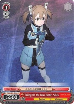 Taking On the Boss Battle, Silica - Sword Art Online: Ordinal Scale (Common) [SAO/S51-064]