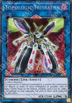 Topologic Trisbaena⁣ - Flames of Destruction⁣ (Secret Rare)⁣ [036]