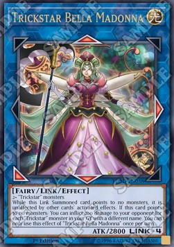 Trickstar Bella Madonna⁣ - Flames of Destruction⁣ (Ultra Rare)⁣ [038]