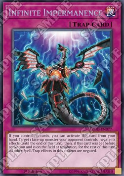 Infinite Impermanence⁣ - Flames of Destruction⁣ (Secret Rare)⁣ [077]