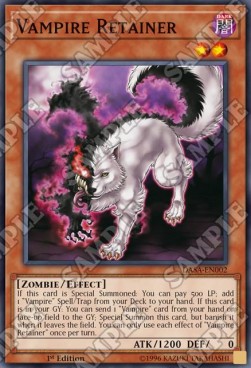 Vampire Retainer⁣ - Dark Saviors⁣ (Super Rare)⁣ [002]