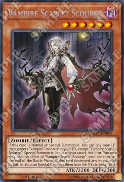 Vampire Scarlet Scourge⁣ - Dark Saviors⁣ (Secret Rare)⁣ [005]