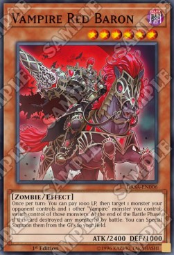 Vampire Red Baron⁣ - Dark Saviors⁣ (Super Rare)⁣ [006]