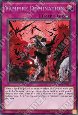 Vampire Domination - Dark Saviors (Secret Rare) [DASA-011]