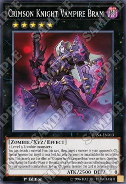 Crimson Knight Vampire Bram⁣ - Dark Saviors⁣ (Super Rare)⁣ [013]