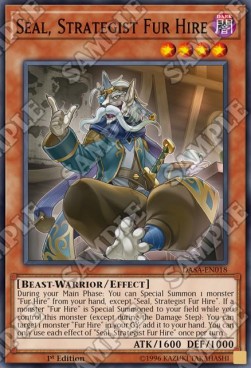 Seal, Strategist Fur Hire⁣ - Dark Saviors⁣ (Super Rare)⁣ [018]