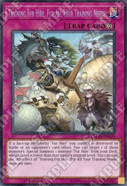 Training Fur Hire, Fur All Your Training Needs⁣ - Dark Saviors⁣ (Secret Rare)⁣ [026]