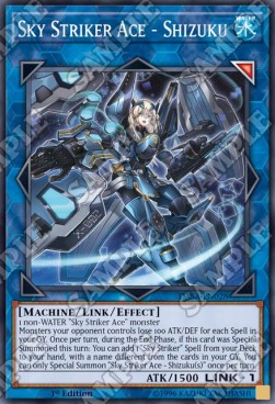 Sky Striker Ace - Shizuku⁣ - Dark Saviors⁣ (Super Rare)⁣ [028]