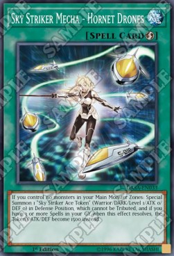 Sky Striker Mecha - Hornet Drones⁣ - Dark Saviors⁣ (Super Rare)⁣ [033]
