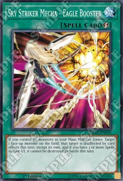 Sky Striker Mecha - Eagle Booster⁣ - Dark Saviors⁣ (Super Rare)⁣ [035]