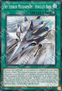 Sky Striker Mecharmory - Hercules Base⁣ - Dark Saviors⁣ (Super Rare)⁣ [037]