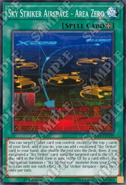 Sky Striker Airspace - Area Zero⁣ - Dark Saviors⁣ (Super Rare)⁣ [039]