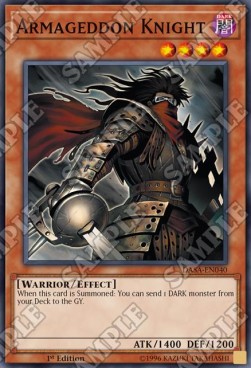 Armageddon Knight⁣ - Dark Saviors⁣ (Super Rare)⁣ [040]