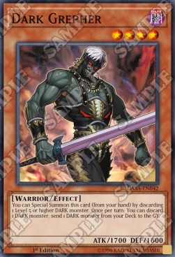 Dark Grepher⁣ - Dark Saviors⁣ (Super Rare)⁣ [042]