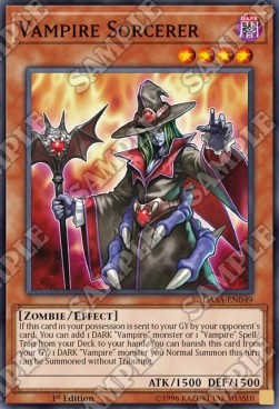 Vampire Sorcerer⁣ - Dark Saviors⁣ (Super Rare)⁣ [049]