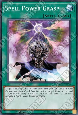Spell Power Grasp⁣ - Dark Saviors⁣ (Super Rare)⁣ [056]