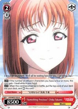"Something Precious" Chika Takami (V.1 - Common)⁣ - Love Live! Sunshine!! (Extra Booster)⁣ (Common)⁣ [033]