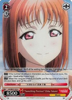 "Something Precious" Chika Takami (V.2 - Parallel Foil)⁣ - Love Live! Sunshine!! (Extra Booster)⁣ (Parallel Foil)⁣ [033]