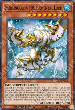 Moulinglacia the Elemental Lord⁣ - Flames of Destruction⁣ (Super Rare)⁣ [SE2]
