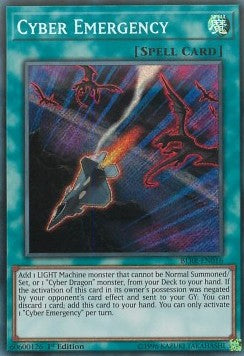 Cyber Emergency - Battles of Legend: Relentless Revenge (Secret Rare) [BLRR-016]