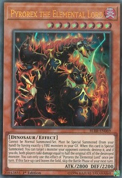 Pyrorex the Elemental Lord⁣ - Battles of Legend: Relentless Revenge⁣ (Ultra Rare)⁣ [069]