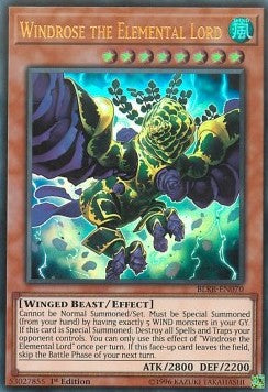 Windrose the Elemental Lord⁣ - Battles of Legend: Relentless Revenge⁣ (Ultra Rare)⁣ [070]