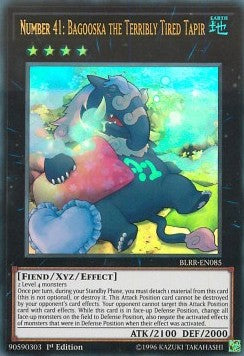 Number 41: Bagooska the Terribly Tired Tapir⁣ - Battles of Legend: Relentless Revenge⁣ (Ultra Rare)⁣ [085]