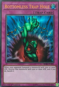 Bottomless Trap Hole⁣ - Battles of Legend: Relentless Revenge⁣ (Ultra Rare)⁣ [101]