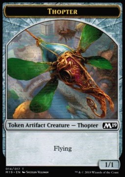 Thopter Token (Artifact 1/1) - Core 2019 (Token) [M19-T14]