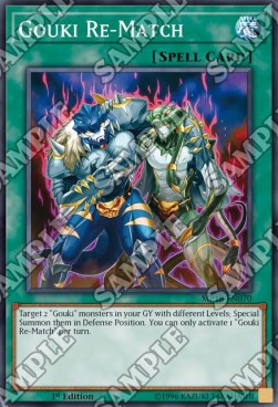 Gouki Re-Match - 2018 Mega-Tin Mega Pack (Super Rare) [MP18-070]