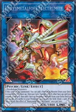 Heavymetalfoes Electrumite⁣ - 2018 Mega-Tin Mega Pack⁣ (Secret Rare)⁣ [229]