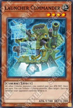 Launcher Commander⁣ - Starter Deck: Codebreaker⁣ (Common)⁣ [009]