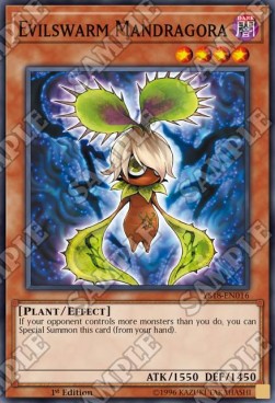 Evilswarm Mandragora⁣ - Starter Deck: Codebreaker⁣ (Common)⁣ [016]