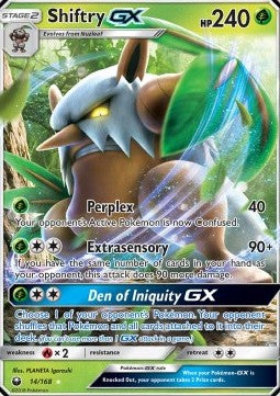 Shiftry GX⁣ - Celestial Storm⁣ (Ultra Rare)⁣ [14]
