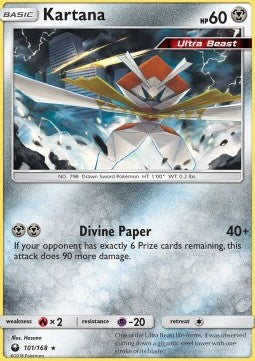 Kartana⁣ - Celestial Storm⁣ (Rare)⁣ [101]