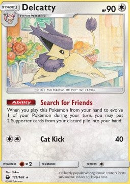 Delcatty⁣ - Celestial Storm⁣ (Holo Rare)⁣ [121]
