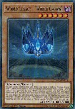 World Legacy - "World Crown"⁣ - Cybernetic Horizon⁣ (Rare)⁣ [011]