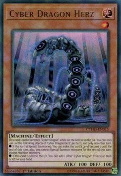 Cyber Dragon Herz⁣ - Cybernetic Horizon⁣ (Ultra Rare)⁣ [015]