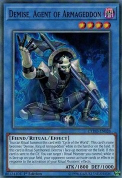 Demise, Agent of Armageddon⁣ - Cybernetic Horizon⁣ (Common)⁣ [028]