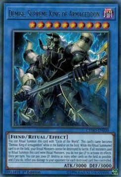 Demise, Supreme King of Armageddon⁣ - Cybernetic Horizon⁣ (Rare)⁣ [030]