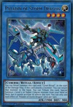Paladin of Storm Dragon⁣ - Cybernetic Horizon⁣ (Rare)⁣ [031]